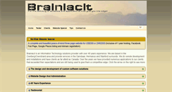Desktop Screenshot of brainiacit.com